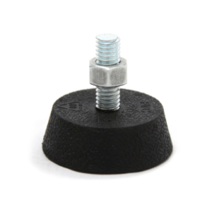 Adjustable Leveler With Nut PVC 3/8"-16 x 1"