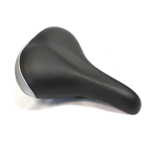 Velo Seat Black and Silver Star Trac Spinner Blade And Precor Spinner