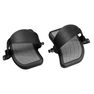Pedal Black/Gray 9/16" Pair W/Auto Adjustable Straps