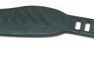Pedal Straps - Black - PVC. Pair