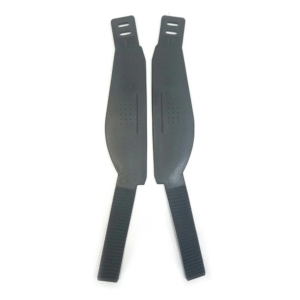 Pedal Straps Auto Adjustable Pair Black