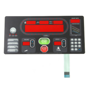 Star Trac S-TRC (G1) Treadmill Overlay/Keypad