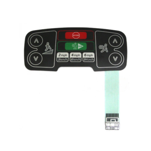 Life Fitness 95T Treadmill Activity Zone Overlay And Keypad
