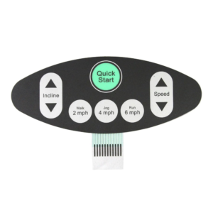 Life Fitness 95Ti / 97Ti Activity Zone Overlay/Keypad
