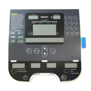 Precor C966i Experience Treadmill Overlay/Keypad