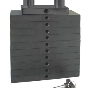 Black Composite Weight Stack - 300LB - 20LB Increment