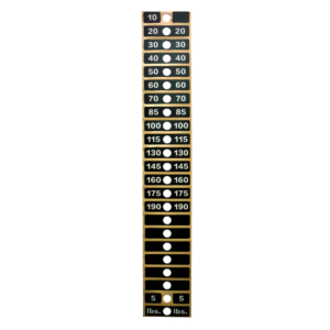 Life Fitness Weight Stack Label Multi Jungle MJ Series