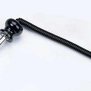 Magnetic 3/8” Pins with Jumbo Cord and Deluxe Round Aluminum Knob - Locking Space - 2-1/2”