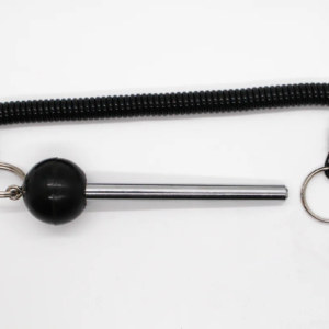 Lanyard Straight Pin - 3/8”. Locking Space 3-3/4”