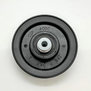 Pulley - 4” x 1” Thick Hub x 3/8” Bore Steel Bore