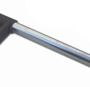 Locking Pin with Ring Knob - 3/8” Locking Space 5-1/2”. Chrome