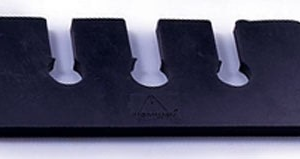 Rubber Acoustic Spacer. 1/4” thickness. Fits 5” x 1” space