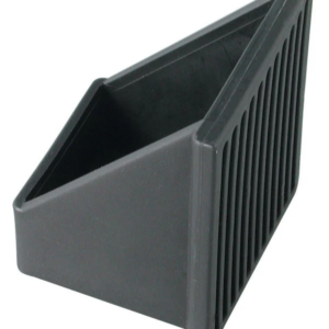 Angled Soft PVC End Cap - 2” x 2”