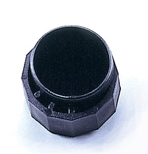 Round Cover - Adjustable Height. Fits 2” Tube
