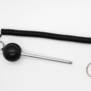 Thin Locking Pin - 1/4” with Cord
