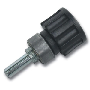 Turn/Release Pin Knobs - 3/8” x 19mm L. w/ Nut. Tip Length: 1.25”