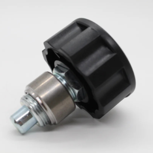 Black Big Knob - 3/4” Dia. x 1/2” Pin