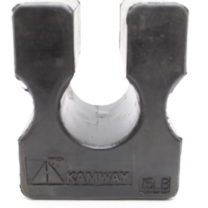 Rubber Encased Add-on Weight - 7.5LB