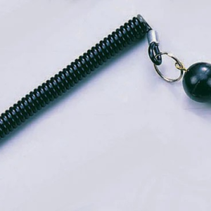 Lanyard Tensile Pin with Plastic Round-Knob with 3/8” Bronze Insert - Locking Space 3-1/4”