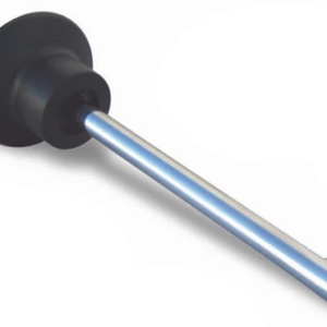 Locking Pin with New Round Knob - 3/8” Locking Space 5-1/2”. Chrome