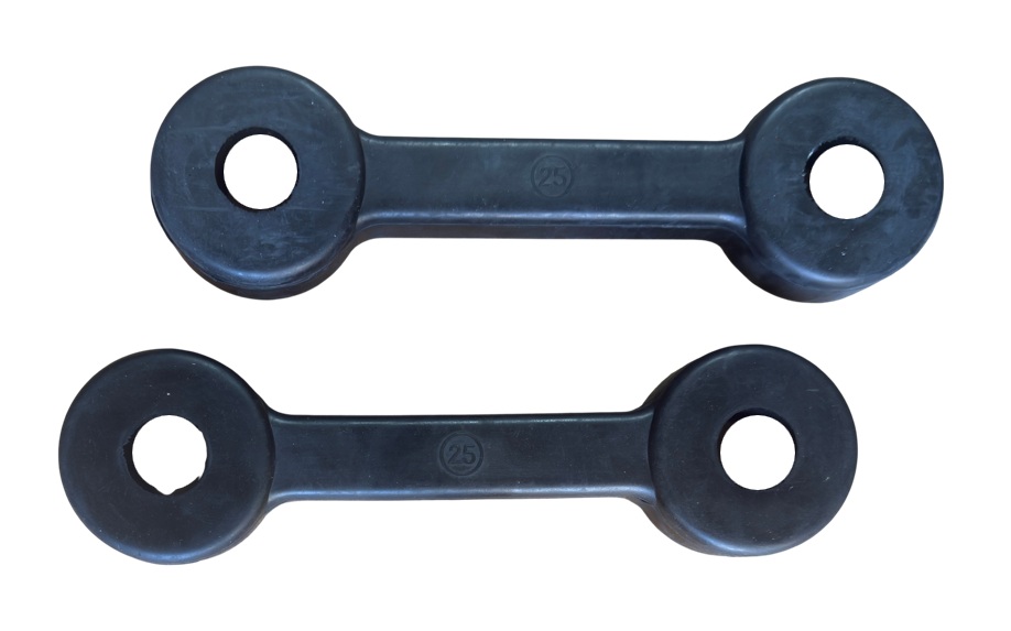 Pair 25lb bone style resistance bands